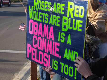 Tax Day Tea Party 2010 Coos Bay Oregon