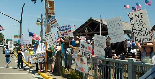 Coos Bay Tea Party July 4 2009