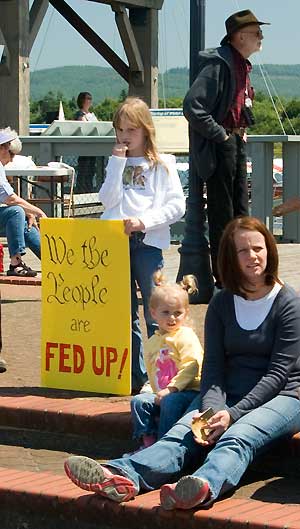 Coos Bay Tea Party July 4 2009