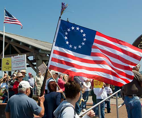 Coos Bay Tea Party July 4 2009