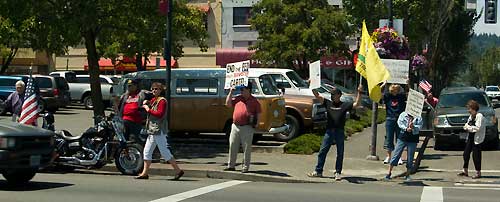 Coos Bay Tea Party July 4 2009